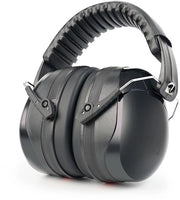 Protezioni auricolari con riduzione del rumore massima di 36 dB - Protezioni auricolari professionali, cintura regolabile, protezione del suono adatta per adulti e bambini - Nero