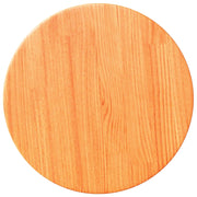Piano Tavolo | Superficie Tavolo | Piano Scrivania Rotondo Marrone Cera ?30x2,5cm Legno Massello Pino