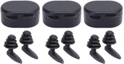 Orecchini Acquatici con Disegno Idrorepellente - Orecchini in Silicone con Adattamento Ergonomico - Materiale Riciclabile - Protezione Comoda - Bagnelli