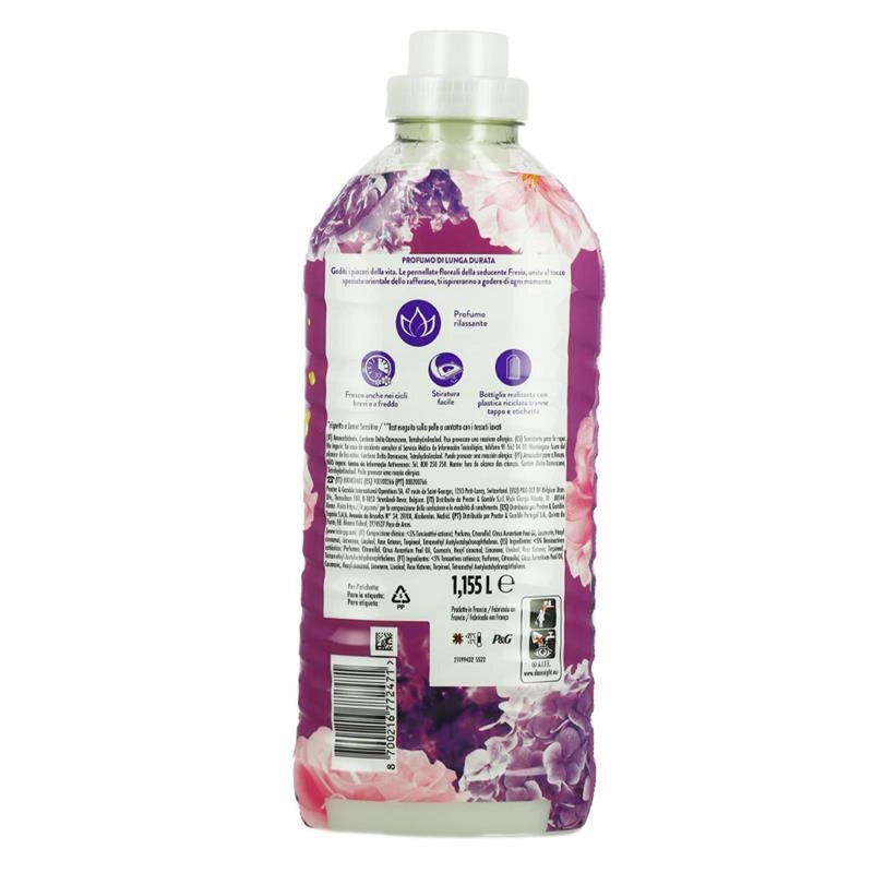 LENOR AMMORBIDENTE CONCENTRATO 55 LAVAGGI ESSENZA AMETISTA ROSA E NOTE DI MUSCHIO - 3 X PROFUMO PIU DURATURO