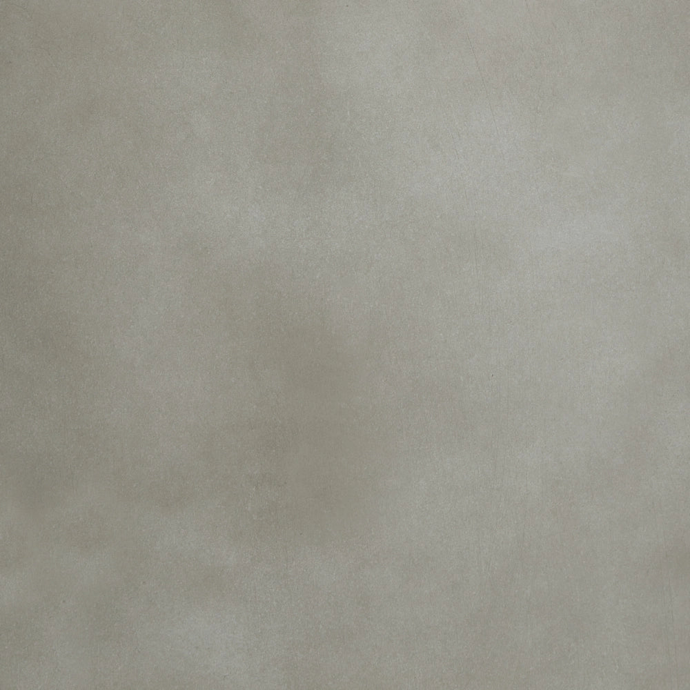 Vaso per piante Grigio 36x36x51 cm MgO Rotondo Effetto Calcestruzzo Resistente alle intemperie per interni e per esterni