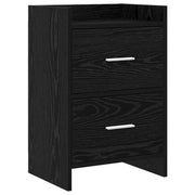 Comodini Rovere Nero 40 x 30 x 60 cm Legno ingegnerizzato 8010965