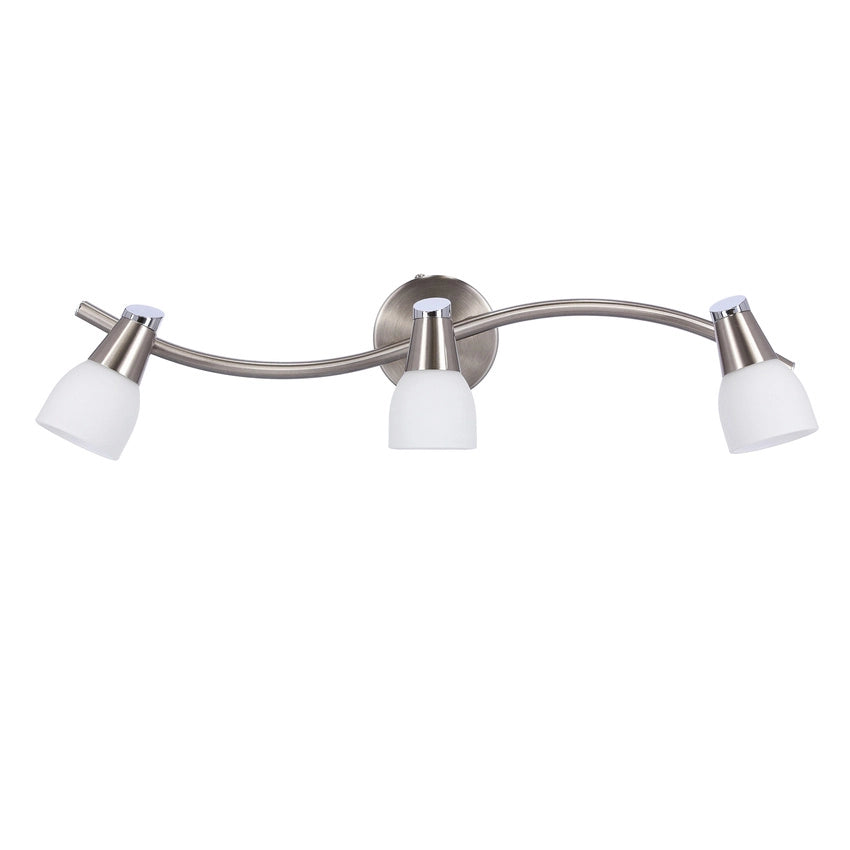Plafoniera/Applique Candellux Selia 93-69993 3xG9 argento