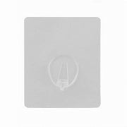 Trade Shop - Gancio Appendino Autoadesivi Parete Cucina Bagno Attaccapanni Trasparente 87752 -