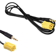 Trade Shop - Cavo Adattatore Funzione Aux Compatibile Radio Blaupunkt Fiat Lancia Alfa Smart -