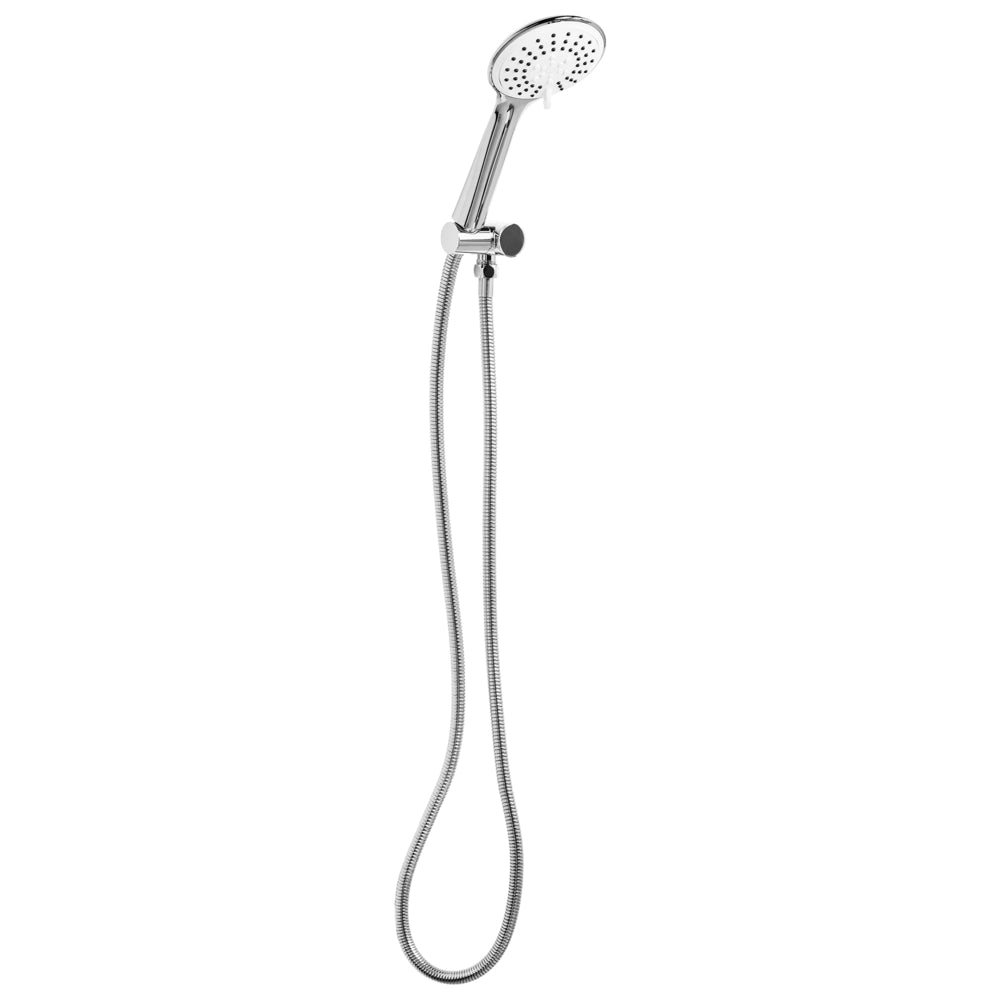 Set doccia con tubo flessibile 3 modalità di spruzzo Metallo argento Tumple