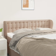Testiera ad Orecchio Cappuccino 147x23x78/88 cm in Similpelle 3117239