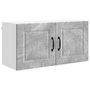 Pensile da cucina | Armadietto a muro PORTO Grigio cemento 80 x 31 x 40 cm