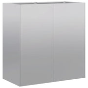 Fioriera | Cassetta per fiori | Vaso 80x40x80 cm in Acciaio Zincato