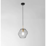 LAMPADARIO KIKO E27 D.25XH150CM NERA/ORO.