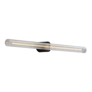 POTTER Applique da Bagno Nera LED 7W con Lampadina Rigata S14d 2700K IP44 - Rossini Group | Illuminazione Bagno e Interni