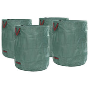 Sacchi per Rifiuti da Giardino 4 pcs Verde 79 x 79 x 99,5 cm 42008104