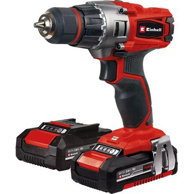 Trapano Avvit Batteria Te Cd 18 a 40 1 Li Einhell X2 Ah 2,0 per Change 18 V
