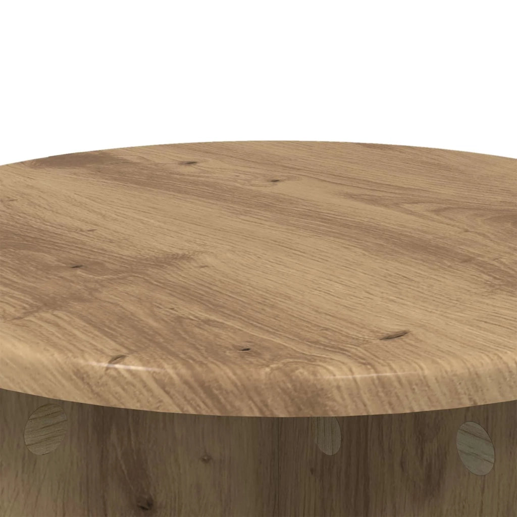 Supporto per piante 2 pcs Rovere Artigianale 40 x 40 x 40 cm 899734