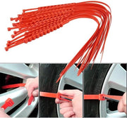 Cinghia antislip da 10 pezzi - cinghia di emergenza per ghiaccio e neve