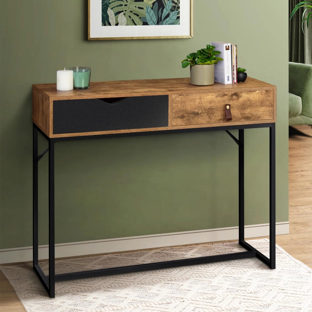 Consolle di design industriale a 2 cassetti CHICAGO