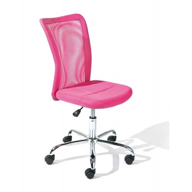 Sedia ufficio Fuxia Inter Link con ruote regolabile in altezza Dim. 43x56x88-98h