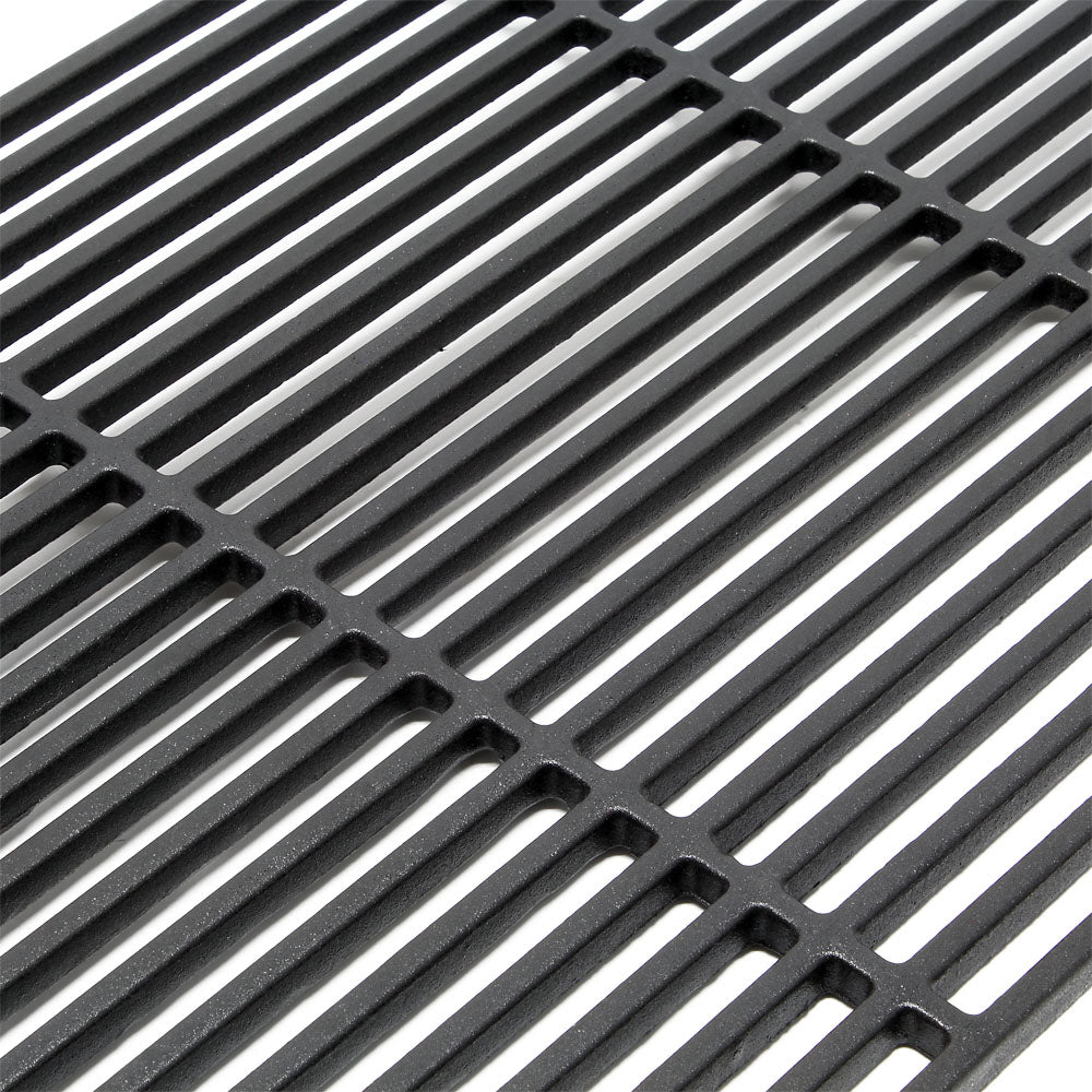Griglia rettangolare in ghisa 60 x 40 cm per barbecue a carbone e a gas