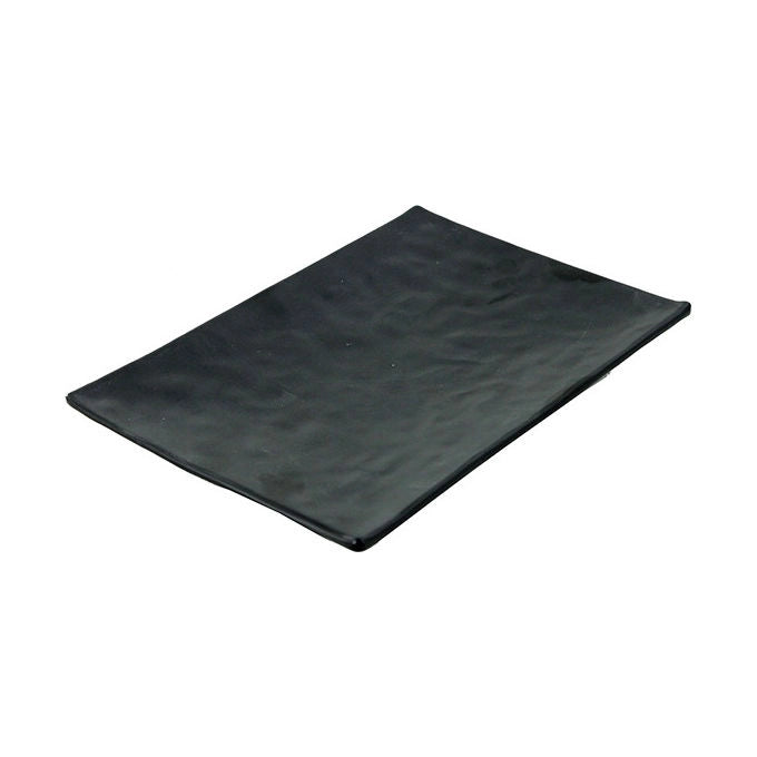 Tognana TOG800N18 Show Plate Vassoio Rettangolare in Melamina Resistente ad Alto Impatto e Facile da Pulire colore Nero