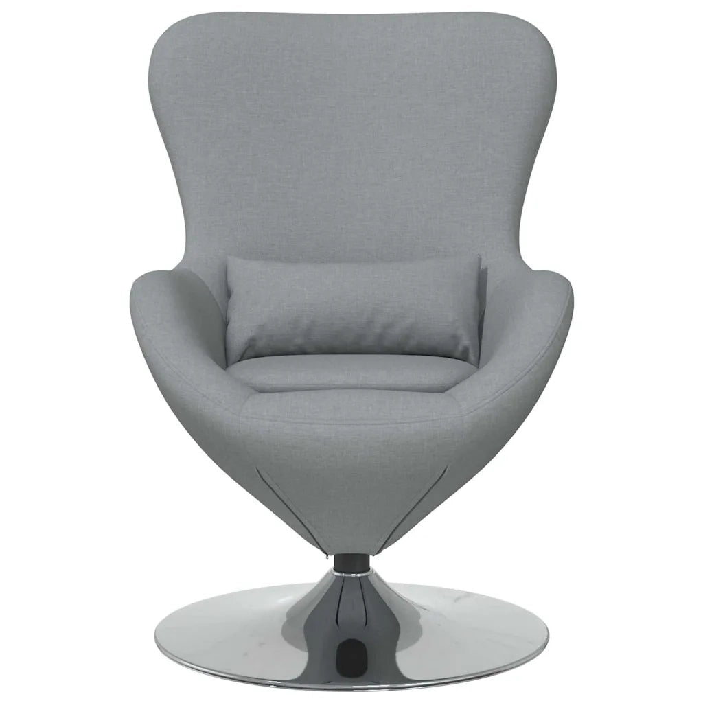 Divano Sedia-Poltrona uovo Grigio chiaro 63 x 73 x 90 cm Tessuto 649961