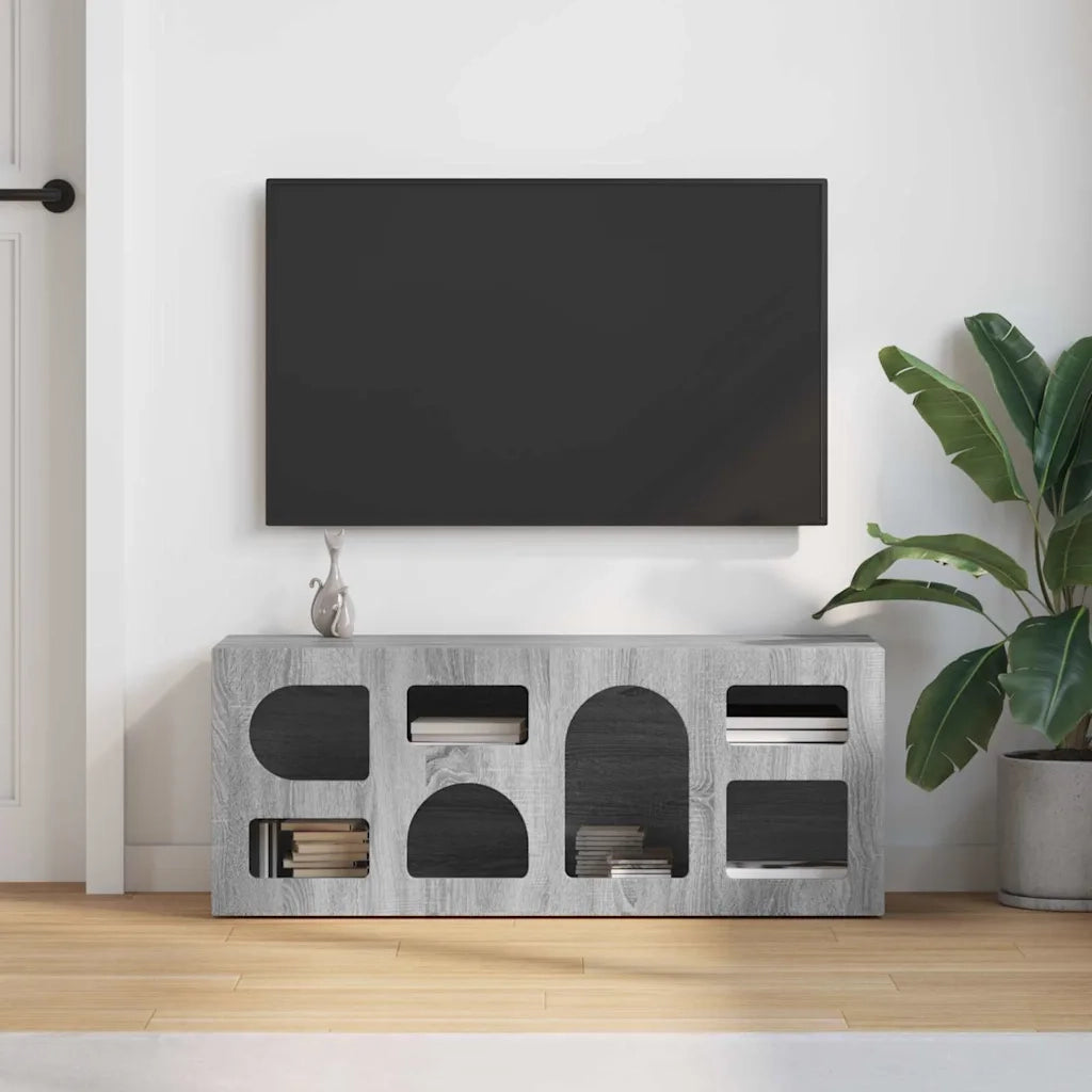 Mobile TV ELST 100 x 35 x 40 cm Grigio Sonoma 891270