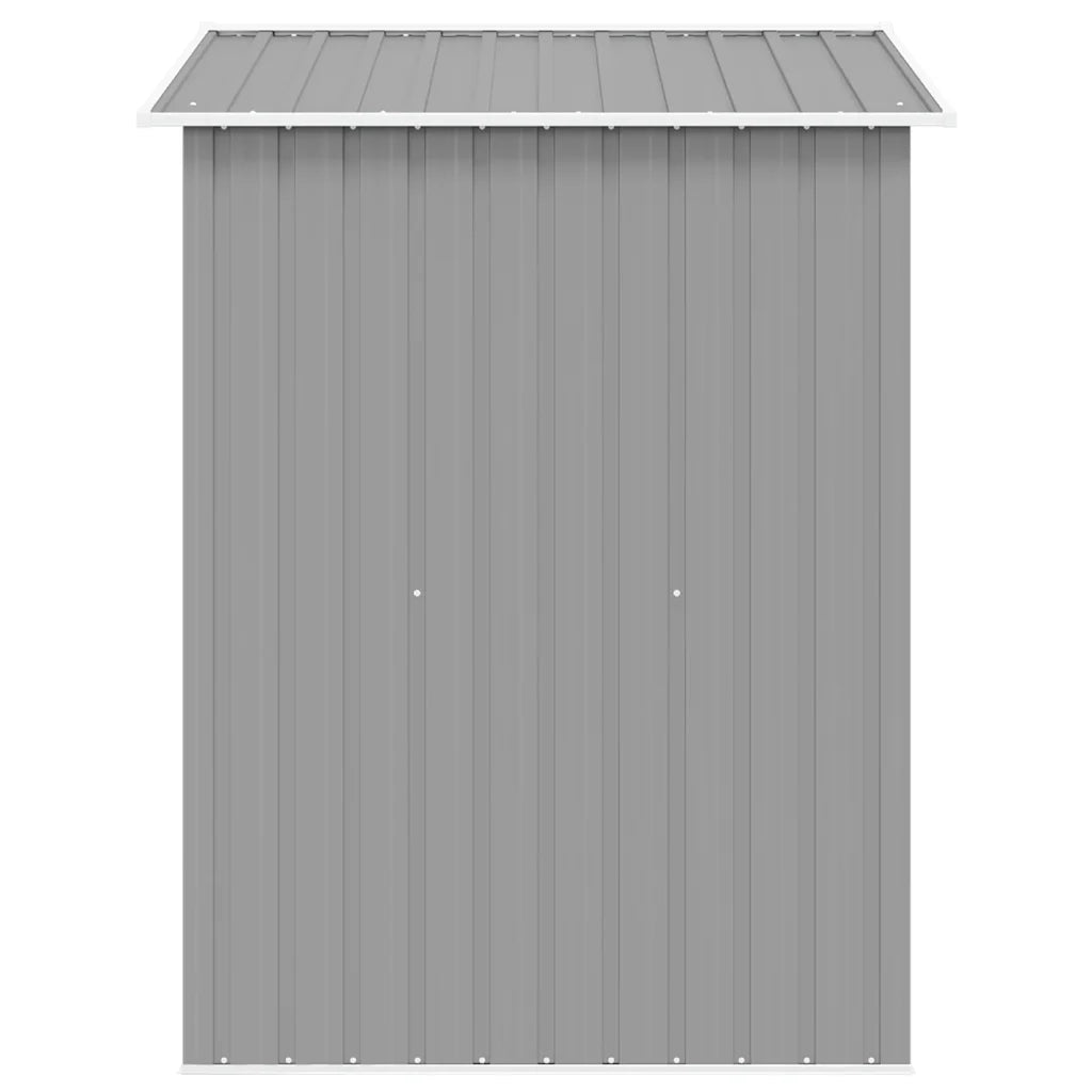 Capanno per Attrezzi in Metallo Grigio 204x132x186 cm cod mxl 51871