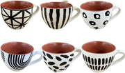 Tazzine Caffè Avana 150Cc Colori Assortiti, 6 pezzi