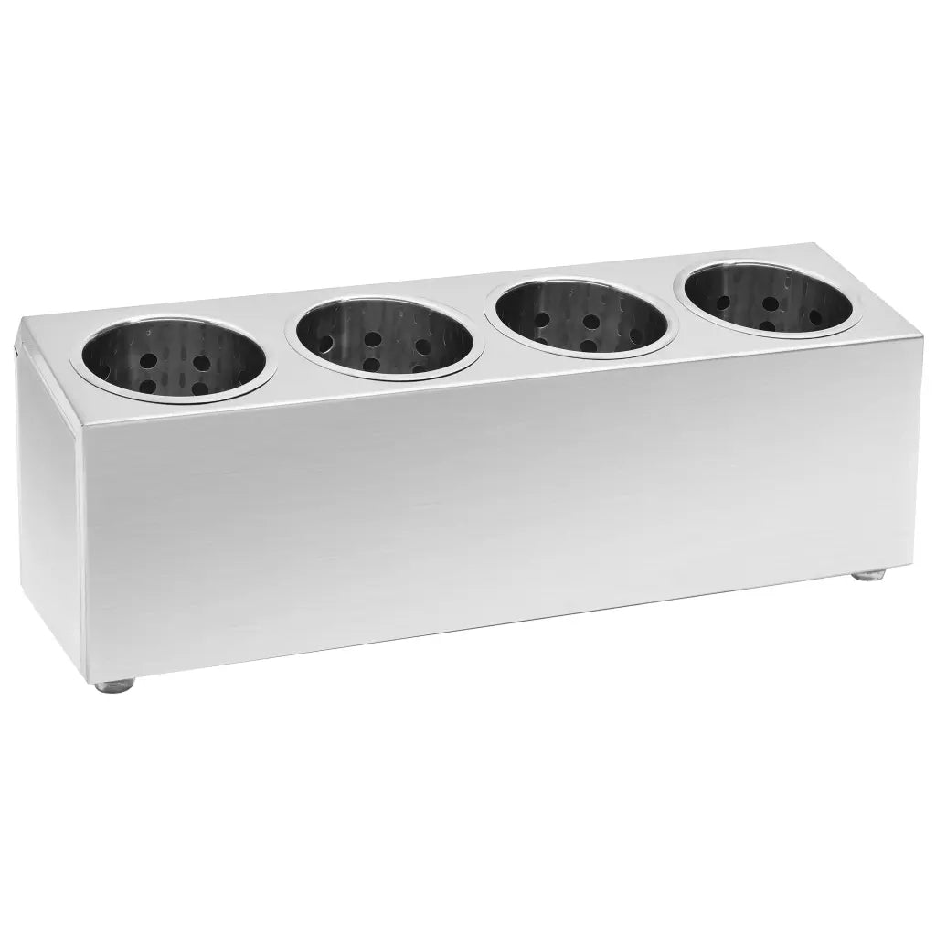 Portaposate con 4 Inserti Rettangolare in Acciaio Inox CFW4396420