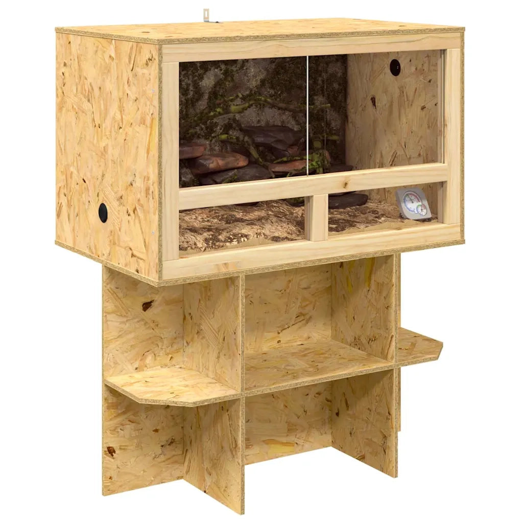 Terrario Marrone 80 x 50 x 100 cm OSB CFW6674836
