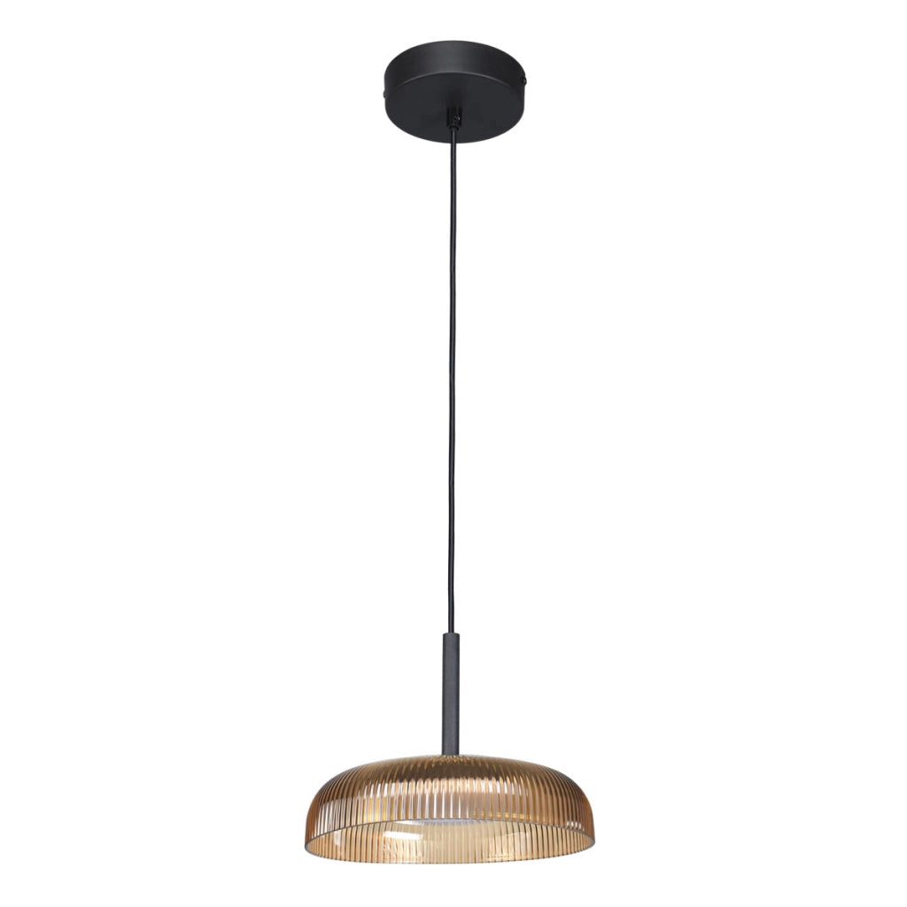 Lampada a sospensione industriale gialla LED 12W Italux