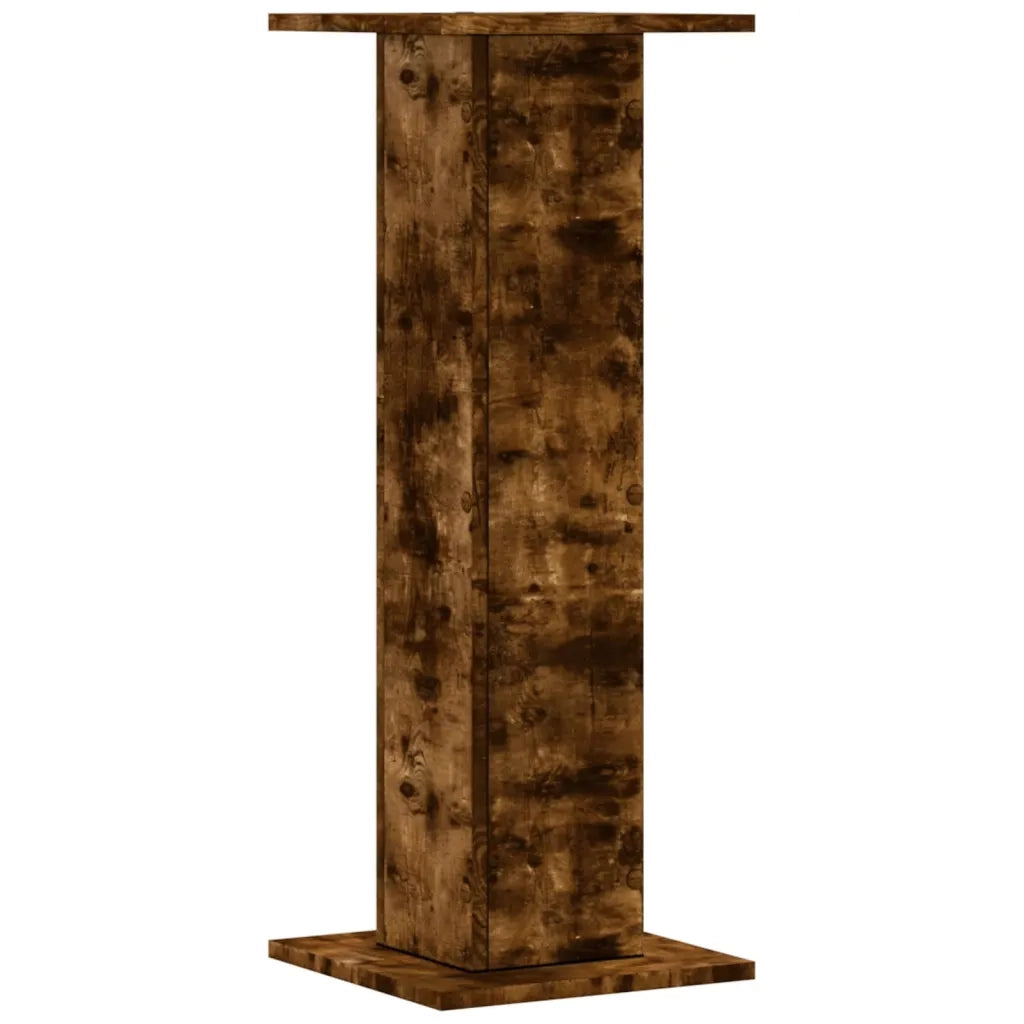 Supporti Altoparlanti 2 pz Rovere 30x30x80 cm Legno Multistrato CFW1080669