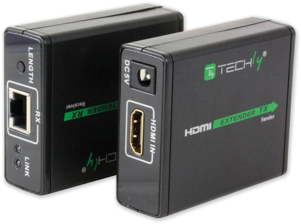Extender HDMI Full HD 3D su cavo Cat. 5E/6/6A/7 fino 60 metri