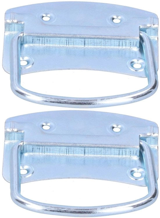 Manici per apicoltura in acciaio inossidabile - 2 pezzi - Duratura garantita - Facili da installare - Ideali per l'apicoltura - Design liscio - Manici per apicoltura