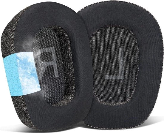 Sostituzione Orecchini per Headset Logitech Zone Vibe 100/125 G435 Lightspeed Wireless con Gel di Raffreddamento - Schiuma Isolante del Suono Comoda