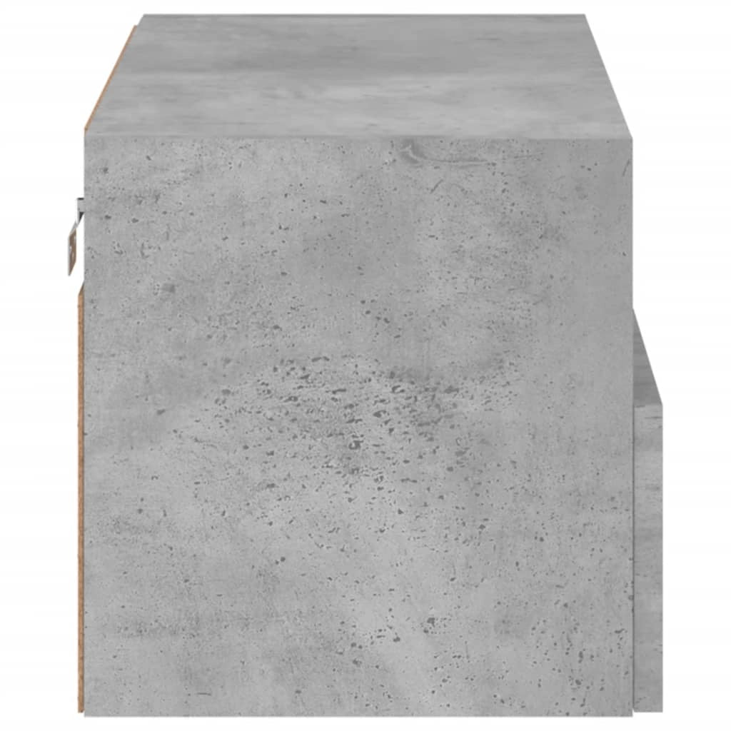 Mobile TV multimediale mensola TV mobile TV credenza TV sala da pranzo soggiorno camera da letto montaggio a parete 60 x 30 x 30 cm legno ingegnerizzato grigio 02_0027793