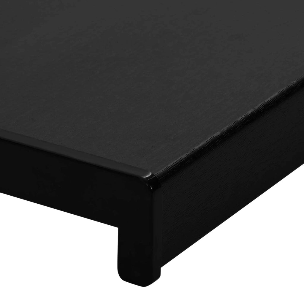 Soglia della Finestra Nero con Venature del Legno PVC CFW5187445