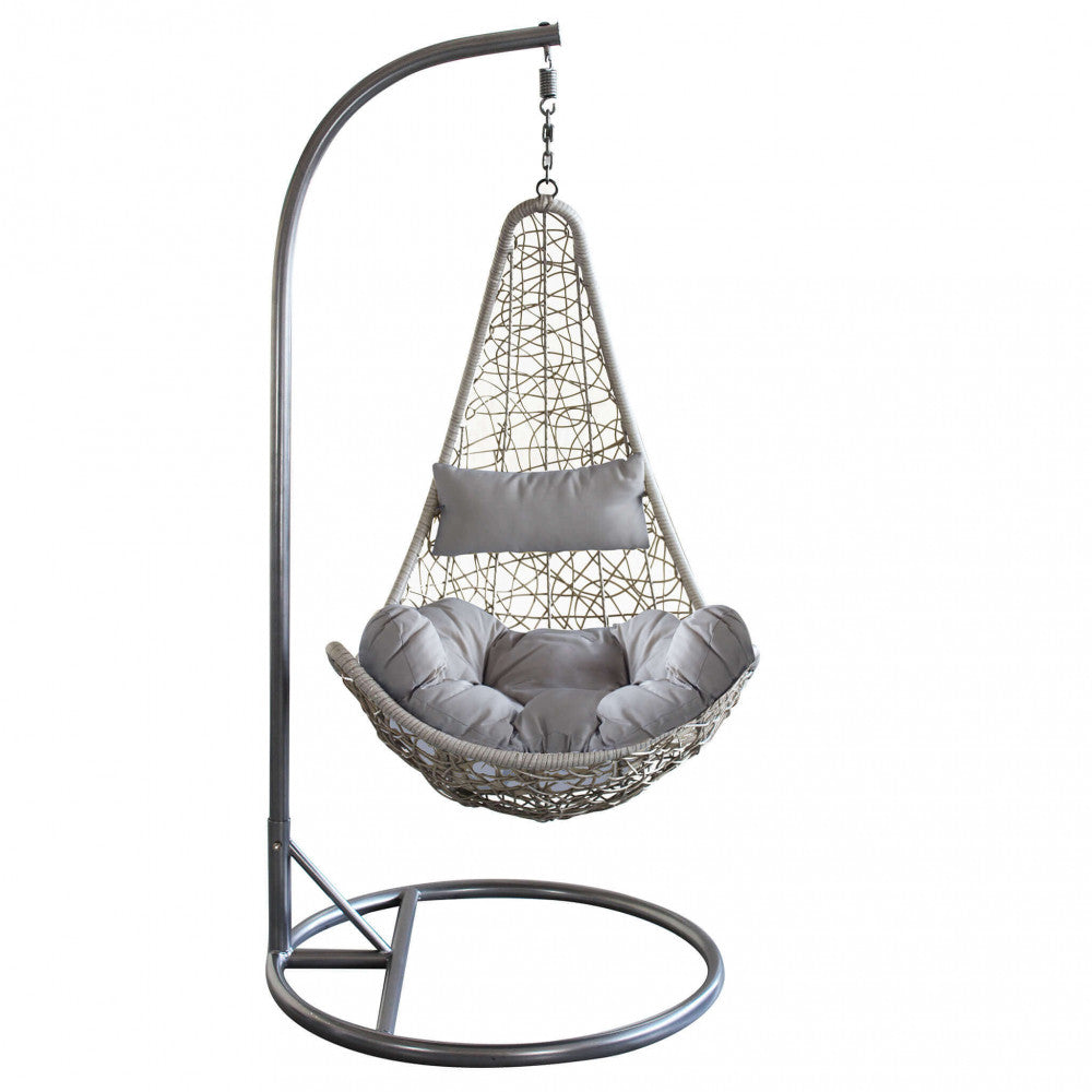 Dondolo  Ponza in Acciaio Grigio