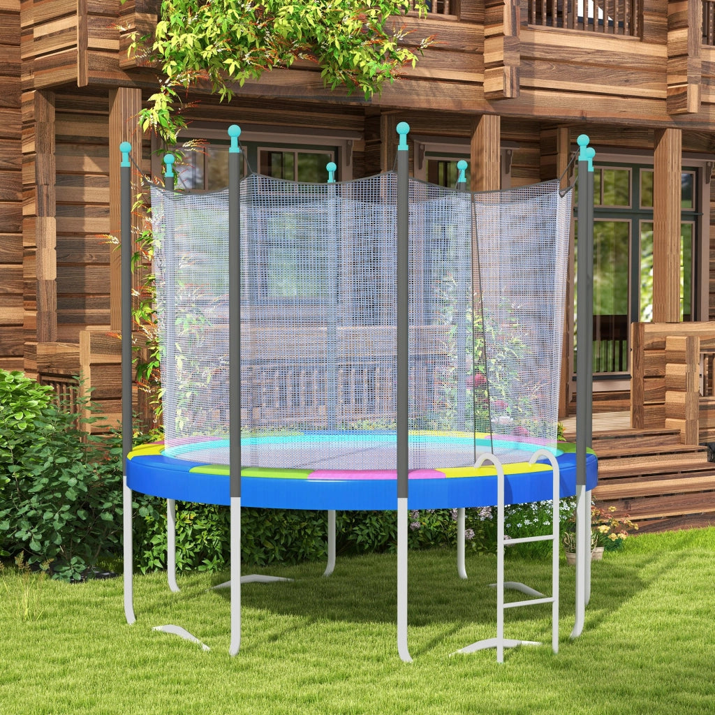 Copertura per Trampolino ¨C zephmum ¨C ?366 cm, Impermeabile, Multicolore
