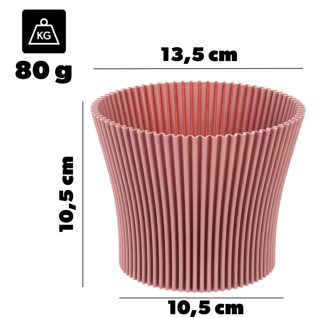 Vaso da fiori KADAX 13 cm, copripianta, vaso da fiori in plastica rosa
