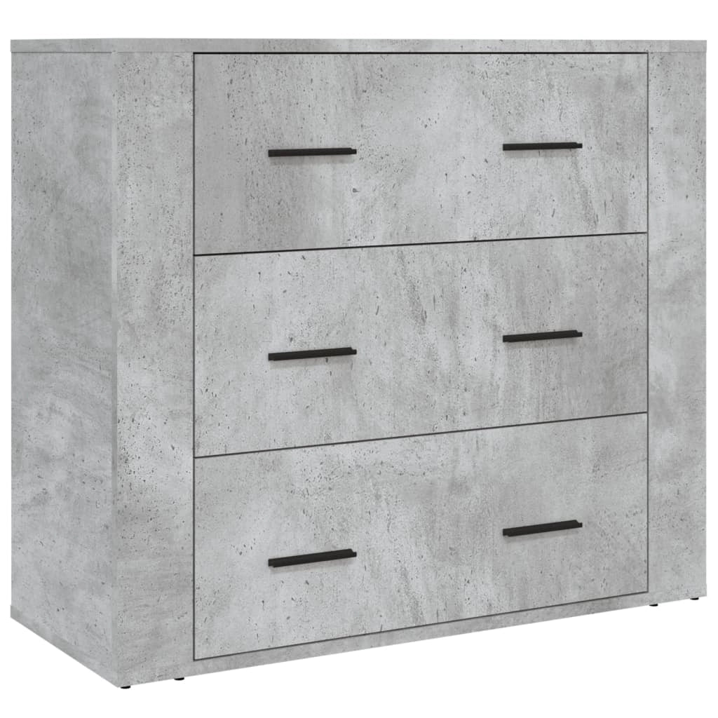 Buffet credenza cassettiera armadio mobile contenitore organizer cucina soggiorno salotto alto legno ingegnerizzato grigio 02_0034726