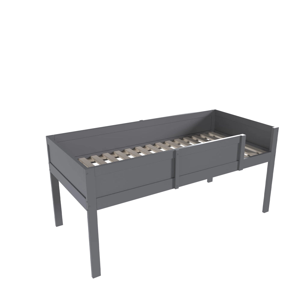 LETTO A CASTELLO TRIPLO 90 x 200 cm Grigio in legno