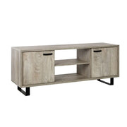Mobile TV NEWTON – Rovere chiaro con 2 porte, 2 cassetti e vani – L170 x H68 x P50 cm