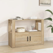 Credenza-Buffet-Armadio da cucina Rovere Sonoma 80x30x60 cm in Legno Multistrato
