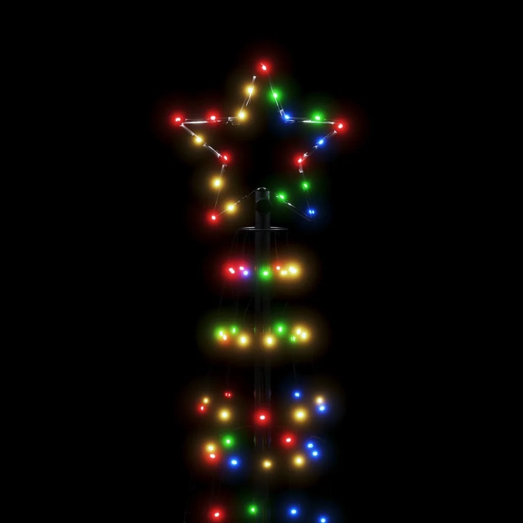 Albero di Natale a LED con Punte 570 LED Colorato 300 cm 358106