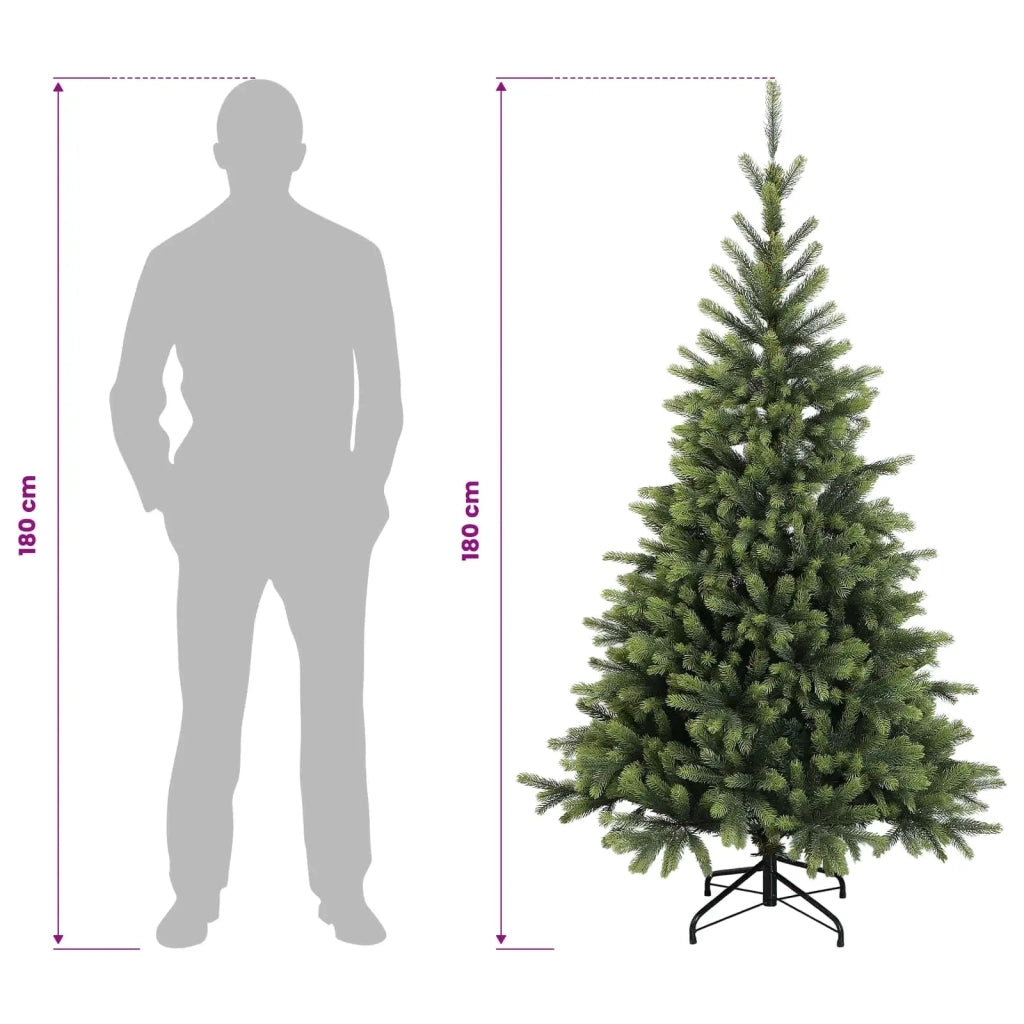 Albero di Natale Artificiale con Rami Pieghevoli 180 cm 42055594