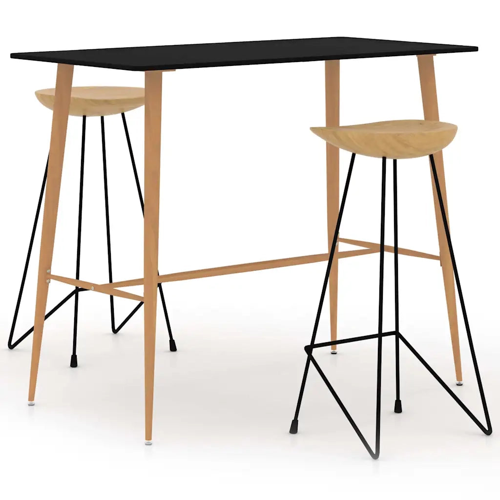Set da Bar 3 pz Nero 3057839