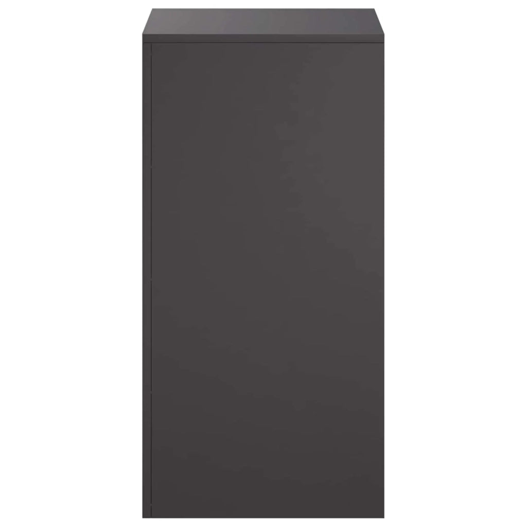 Supporto per piante 2 pcs Nero 40 x 40 x 80 cm Acciaio 8012545