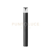 GES732- PALETTO H.80CM D.9CM GRIGIO ANTRACITE 1 LUCE ATTACCO E27 IP44