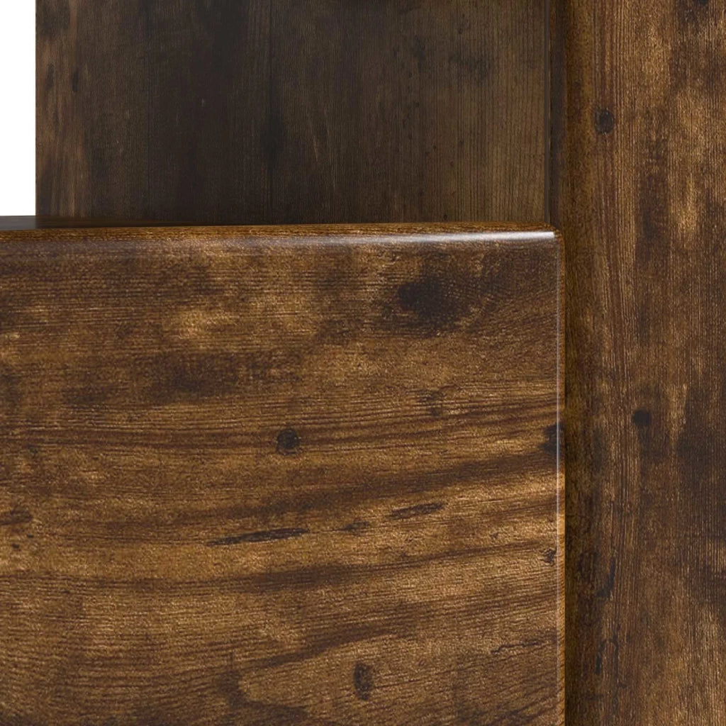 Mobile TV LED Rovere Fumo Legno ingegnerizzato 897570