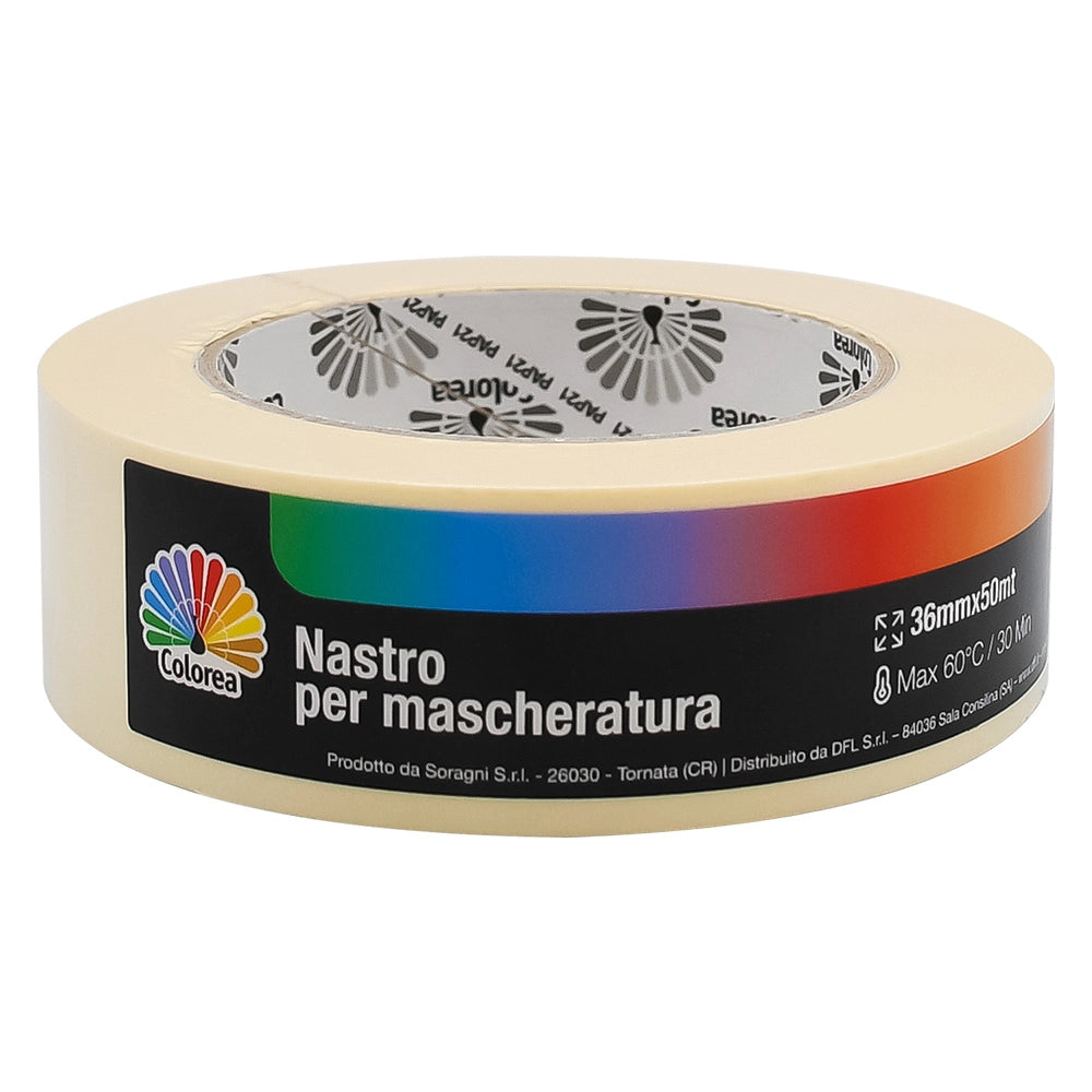 Nastro per Mascheratura x Colorea 48 Pezzi 36 mm 50 mt